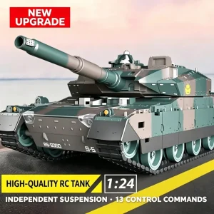 TONGLI RC Tracked Tank Toy with Shooting Function
