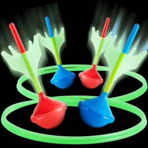 JOYFY 6Pcs Glow in The Dark Yard Games