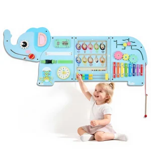 SucceBuy Kids Activity Wall Busy Board Panels