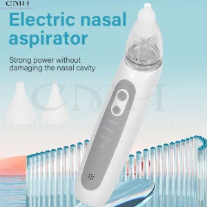 Electric Baby Nasal Aspirator 3 Suction Modes Rechargeable