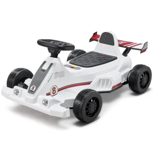 SucceBuy 6V 4.5Ah Electric Pedal Go Kart