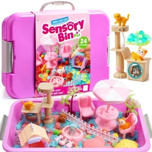 Cute Pet Sensory Bin